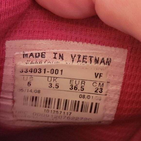 NIKE Air Force One sneakers 2008 US size 6.  334031-001 - Picture 8 of 11